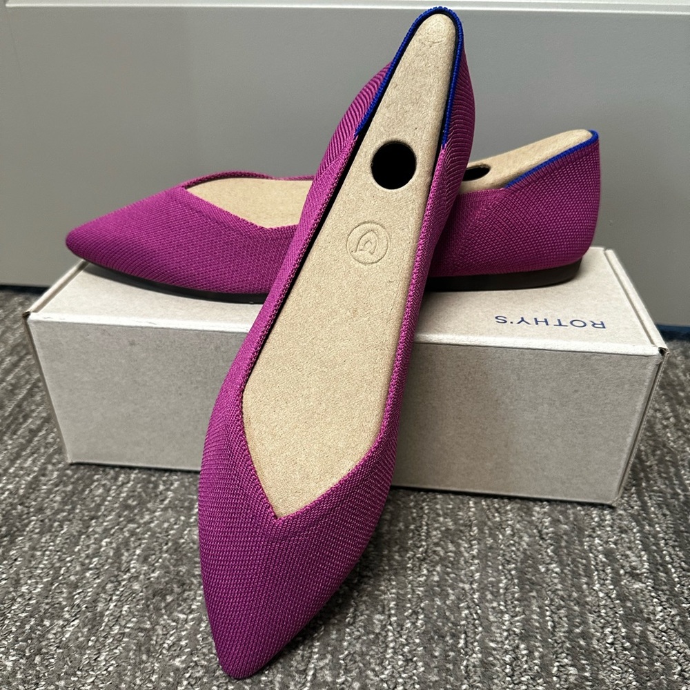 Rothy’s The Point - Wild Orchid, size 10